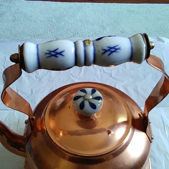 Copper plated Kettle - Picture 2 of 15